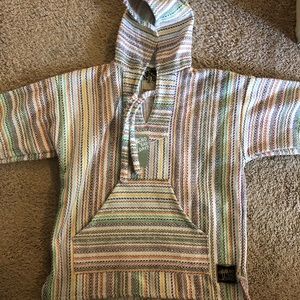 colorful baja hoodie